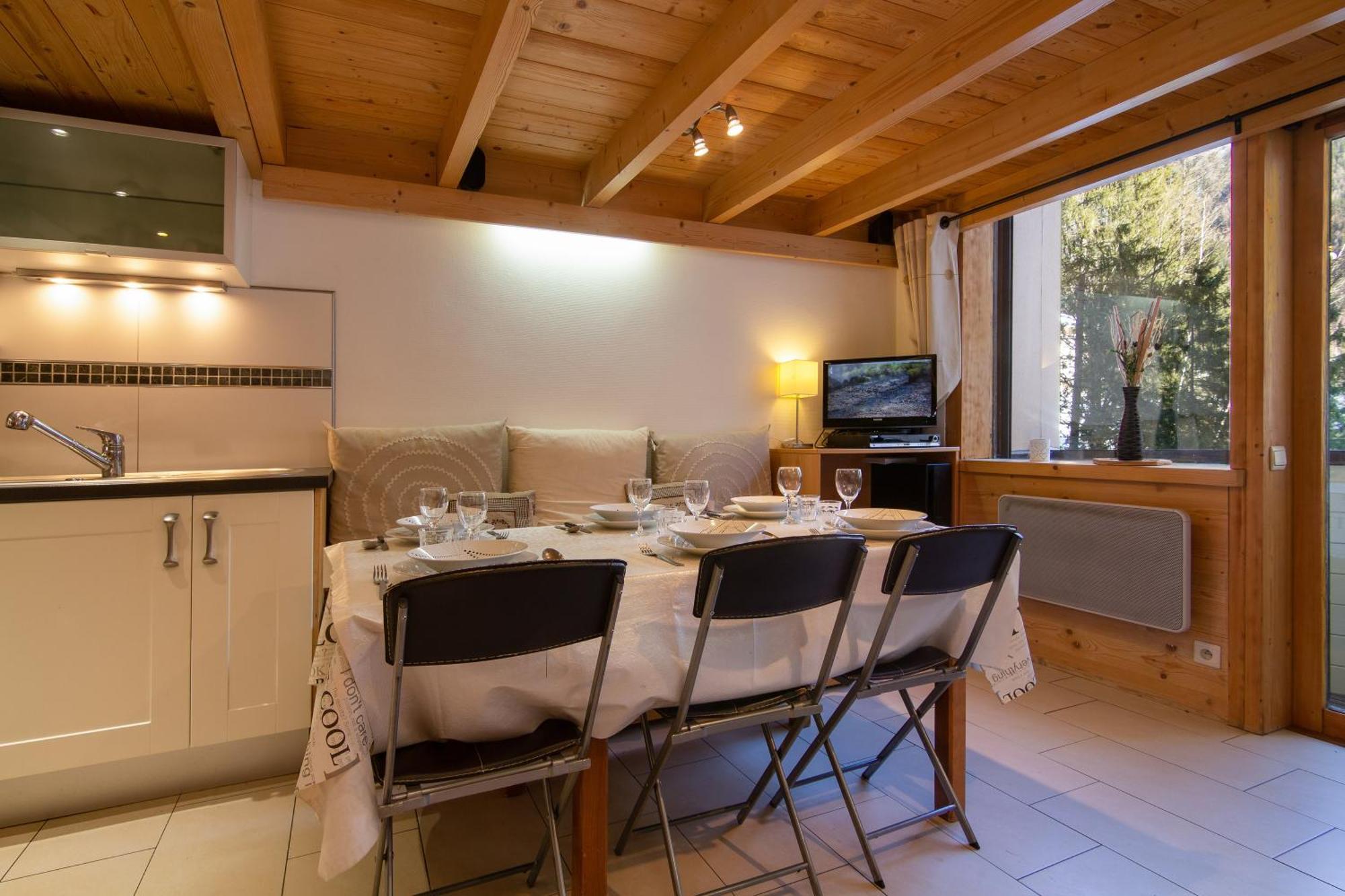 Residence Grand Roc - Campanules 125 Happy Rentals Chamonix Eksteriør billede